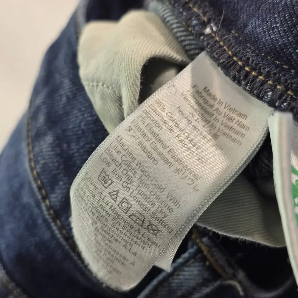 J Crew Jeans Mens 31 X 32 Skinny Medium Wash Stretch Denim 770 Slim